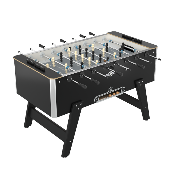 Deutscher Meister Tischkicker Luxline Schwarz